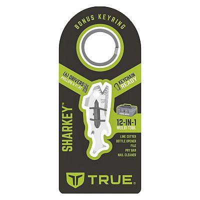 True Utility Sharkey 12-in-1 Multi-Tool with Keyring