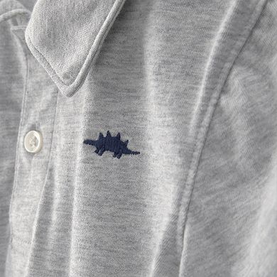 Baby Boy Carter's 2-Piece Dinosaur Polo & Shorts Set