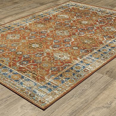 StyleHaven Distressed Traditional Rug