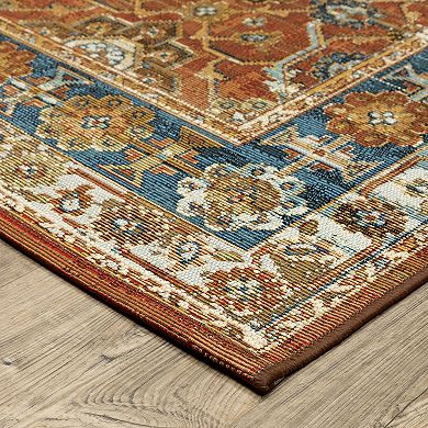 StyleHaven Distressed Traditional Rug