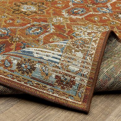 StyleHaven Distressed Traditional Rug