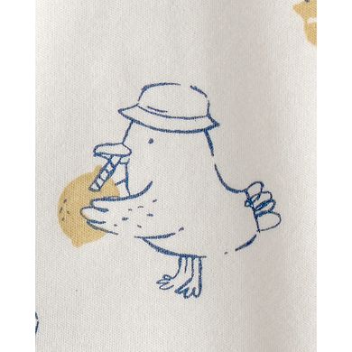 Baby Carter's Duck 2-Way Zip Cotton Sleep & Play Pajamas