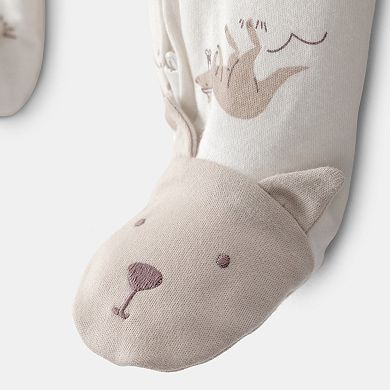 Baby Carter's 2-Way Zip Cotton Sleep & Play Pajamas