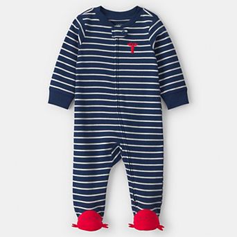 Baby Boy Carter's Lobster 2-Way Zip Cotton Sleep & Play Pajamas