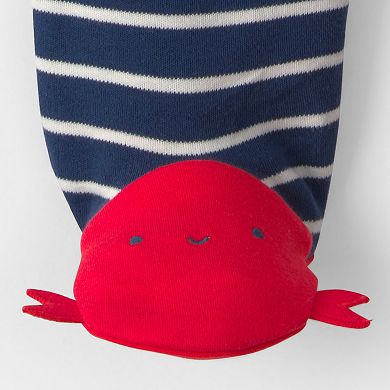 Baby Boy Carter's Lobster 2-Way Zip Cotton Sleep & Play Pajamas