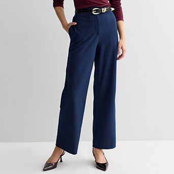 Women's Nine West Elastic Waist Wide Leg Pants