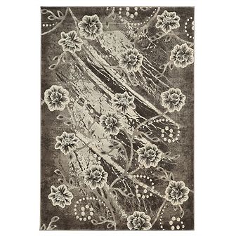 Linon Jewel Marsden Dark & Light Brown 8x10.4, Rug