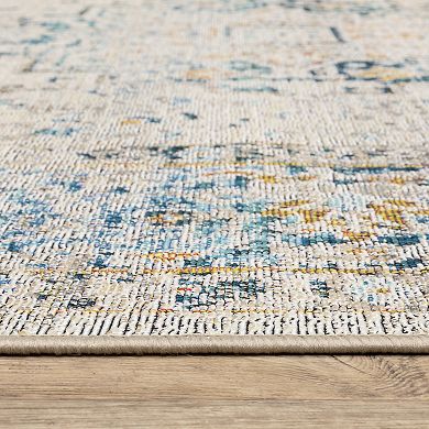 StyleHaven Negril Vintage Center Medallion Area Rug