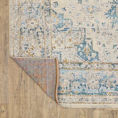 StyleHaven Negril Vintage Center Medallion Area Rug