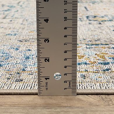 StyleHaven Negril Vintage Center Medallion Area Rug