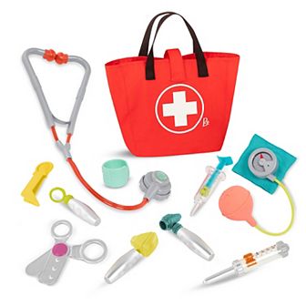 B. toys Mini Doctor Care Kit Pretend Play Set with Accessories