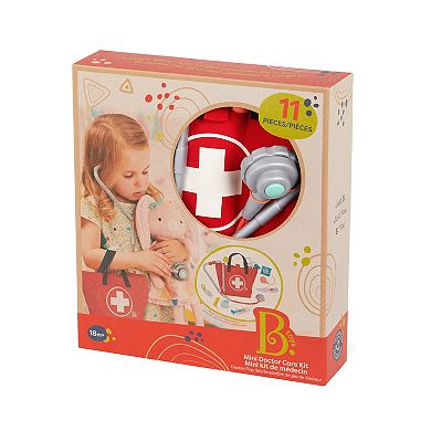 B. toys Mini Doctor Care Kit Pretend Play Set with Accessories