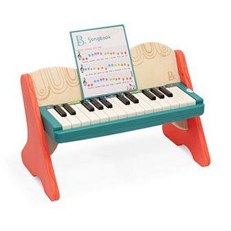B. toys Mini Maestro Wooden Toy Piano with Songbook