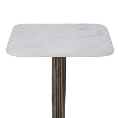 Renwil Allard Side Table In Brown Color