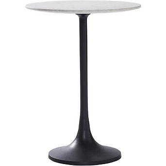 Renwil Mortain Black and White Table