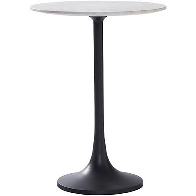 Renwil Mortain Black and White Table