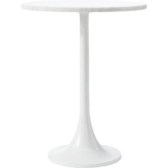 Renwil Alina MATTE WHITE SIDE TABLE
