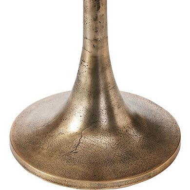 Renwil Amalya ANTIQUE BRASS SIDE TABLE