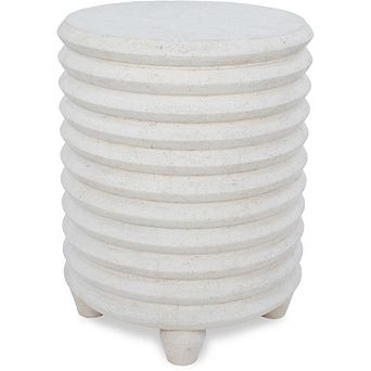 Renwil Aleksi NATURAL SIDE TABLE(INDOOR/ OUTDOOR)