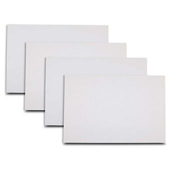 Dainty Home Basel Reversible Premium Faux Leather 12" x 18" Rectangular Placemats Set of 4