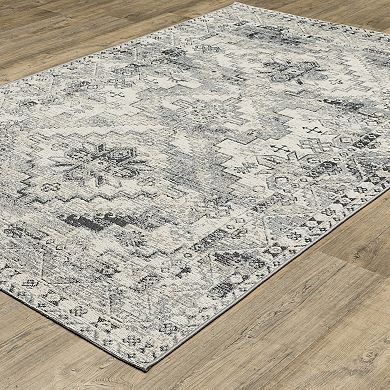 StyleHaven Negril Faded Nomadic Traditional Rug