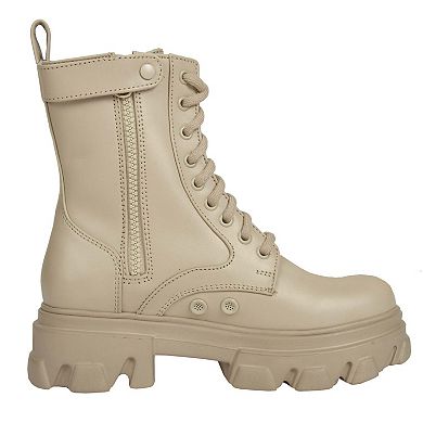 Women's Leather Sand Boot By URBNKICKS