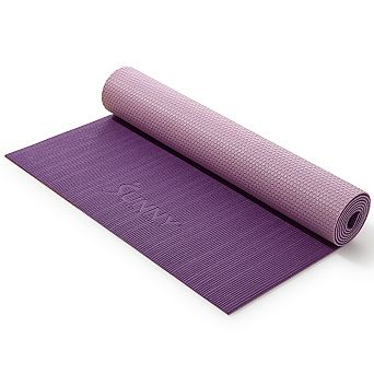Sunny Health & Fitness Anti-Slip Dual Color Exercise Yoga Mat