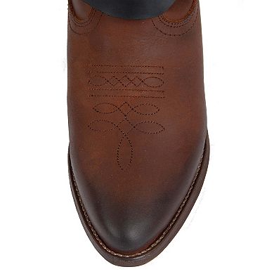 Women's Cowboy Leather Boots By URBNKICKS