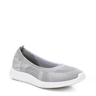 Women's Ballet Flats By XTI, Silver 14121803