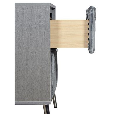 New Classic Furniture Kailani Nightstand- Gray