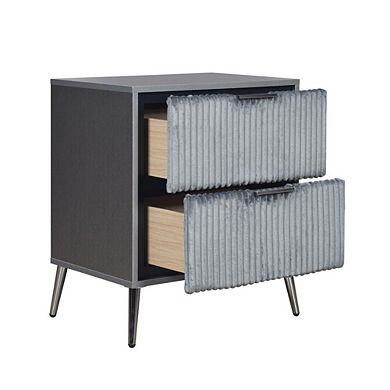 New Classic Furniture Kailani Nightstand- Gray