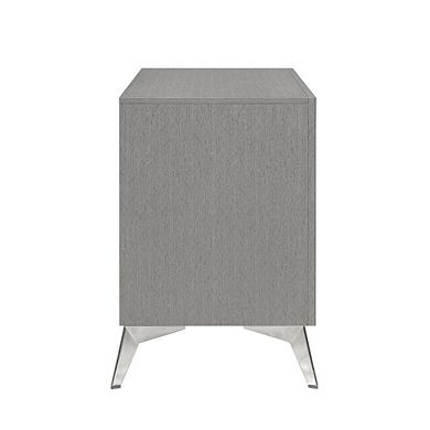 New Classic Furniture Huxley Nightstand-Gray