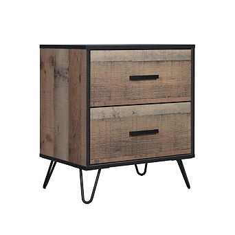 New Classic Furniture Elk River Nightstand- Rustic