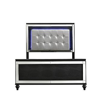 New Classic Furniture Valentino 3/3 Twin Bed - Black