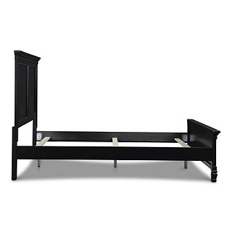 New Classic Furniture Furniture Tamarack 3/3 Solid Wood Twin Bed in Black