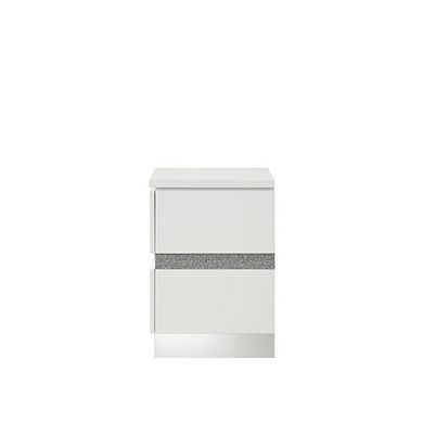 New Classic Furniture Paradox Nightstand-White