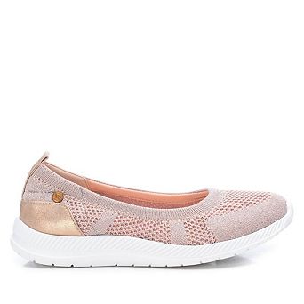 Women's Ballet Flats By XTI, Light Pink 141218N