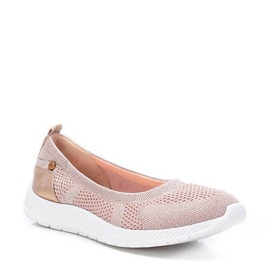 Women's Ballet Flats By XTI, Light Pink 141218N