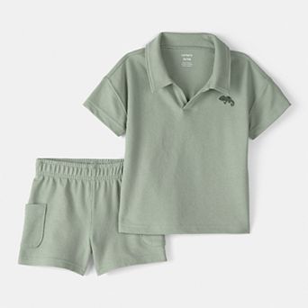 Toddler Boy Carter's 2 pc Polo Top & Shorts Set
