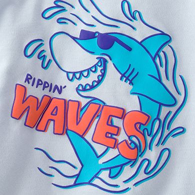 Toddler Boy Carter's 2-Piece Shark Top & Shorts Set