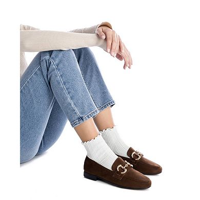 Women's Flats Suede Moccasins By XTI 143517