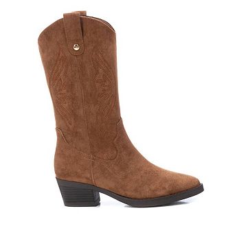 Women's Italian Western Suede Boots By XTI 143393