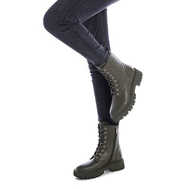 Women's Combat Booties By XTI 143319