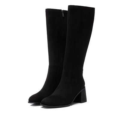 Women's Casual Tall Suede Boots By XTI 143424