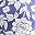 Blue Carved Bloom