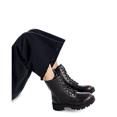 Women's Combat Booties By XTI 143318