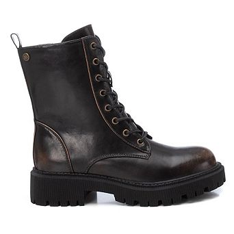 Women's Combat Booties By XTI 143318
