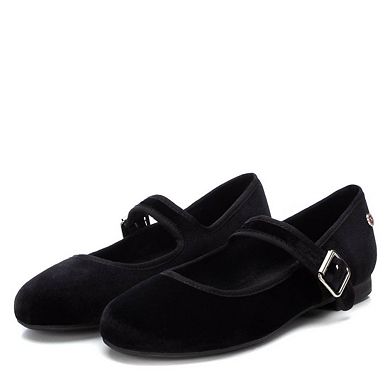 Women's Mary Jane Suede Ballet Flats By XTI 143408