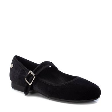 Women's Mary Jane Suede Ballet Flats By XTI 143408