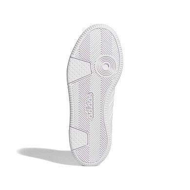 adidas Hoops Mid Top Kids' Classic Sportswear Shoes